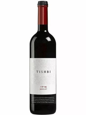 Вино Tishbi. Тішбі Мерло 2020 чер 0,75л 13%